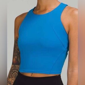 Lululemon Invigorate Training Tank Top Poolside Blue Size 12